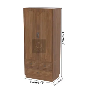 lemari pakaian modern berkapasitas besar