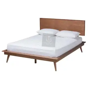 ranjang jati minimalis unik