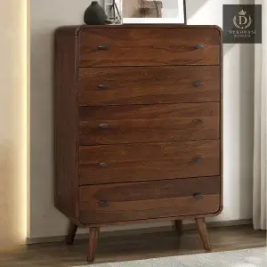 Drawer Laci Set Kamar Tidur Minimalis Mid-Century Modern