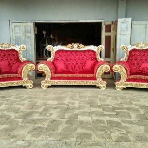 Set Kursi Tamu Ukir Mewah