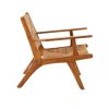 Relax Chair with Rope Seat Twist Rattan
