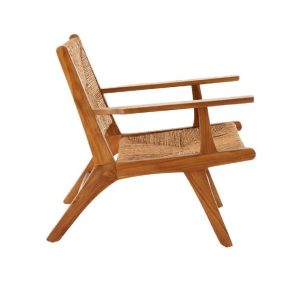 Relax Chair with Rope Seat Twist Rattan