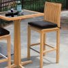 Side Chair Bar Garden Teak – Kursi Bar Outdoor Jati Handmade Indonesia Premium