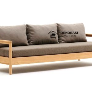 Sofa Jati Gaya Skandinavia 3 Dudukan -perfect fusion teak scandinavian living set – sofa jati gaya skandinavia premium