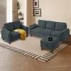 set sofa minimalis modern – 3 bagian, nyaman dan memanjakan