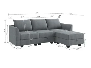 sofa minimalis vinna l