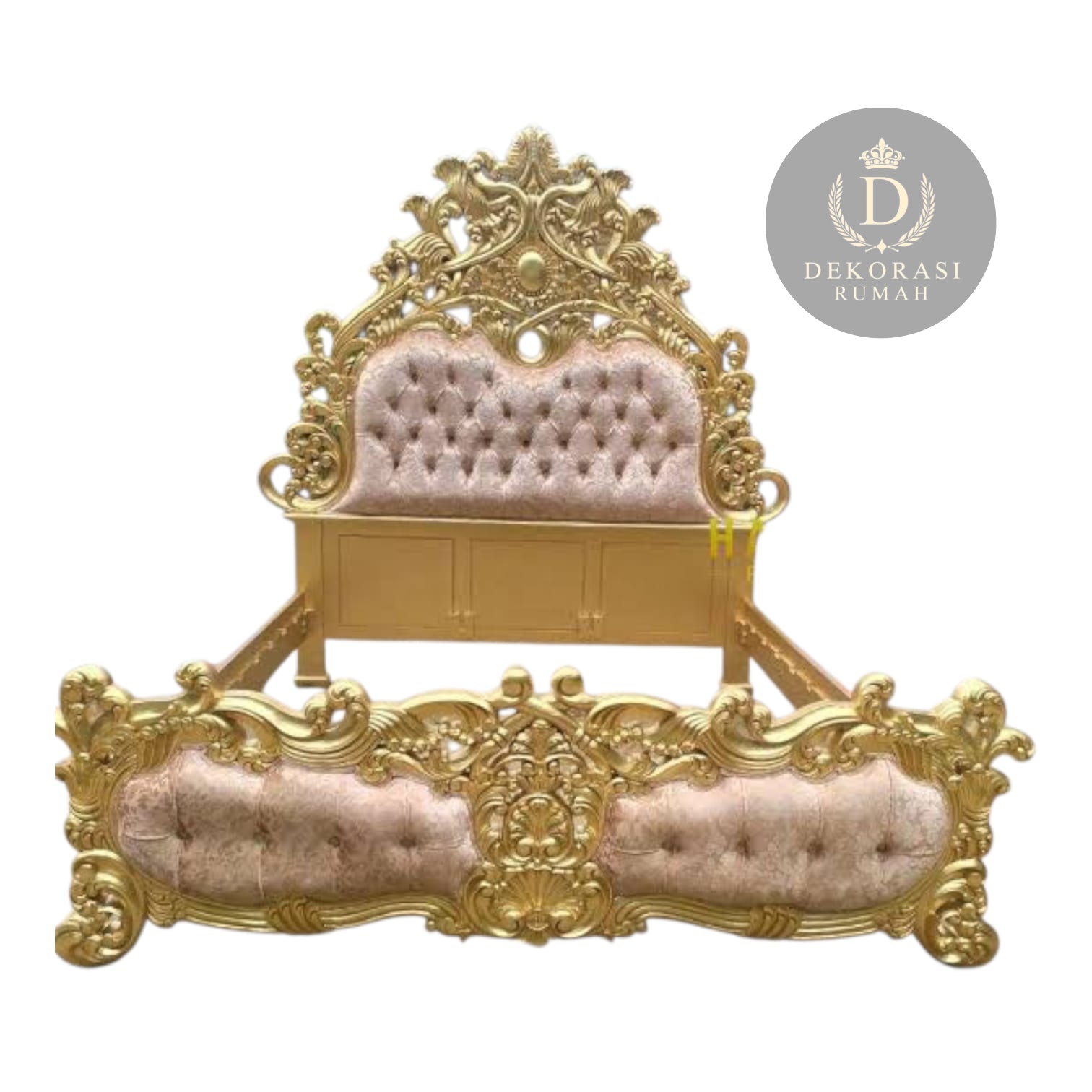 Ranjang Ukiran MEWAH LOVE PREMIUM Maharaja Dipan Ukir Mewah PREMIUM