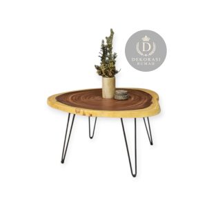 Natural Solid Wood Coffee Table