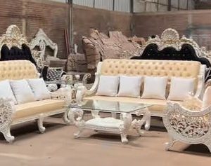 Set Sofa Kursi Tamu Jati Mewah Rafi Ahmad