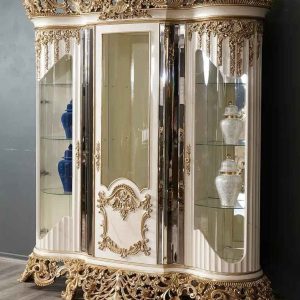 Bufet Lemari Hias Ukir Mewah Mesir