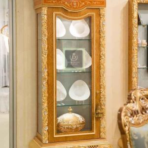 Lemari Hias Ruang Makan Ukir Mewah