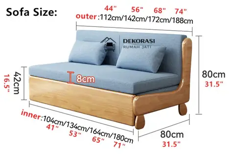 sofa bed jati multifungsi lounge bed – praktis hemat ruangan sofa bed jati multifungsi lounge bed – praktis hemat ruangan