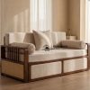 sofa bed kayu rottan terbaru