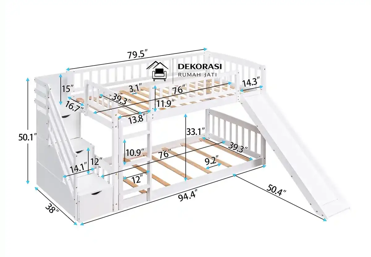 ranjang susun anak perosotan minimalis. ranjang susun anak perosotan minimalis.