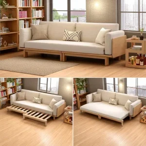 sofa bed kayu minimalis modern